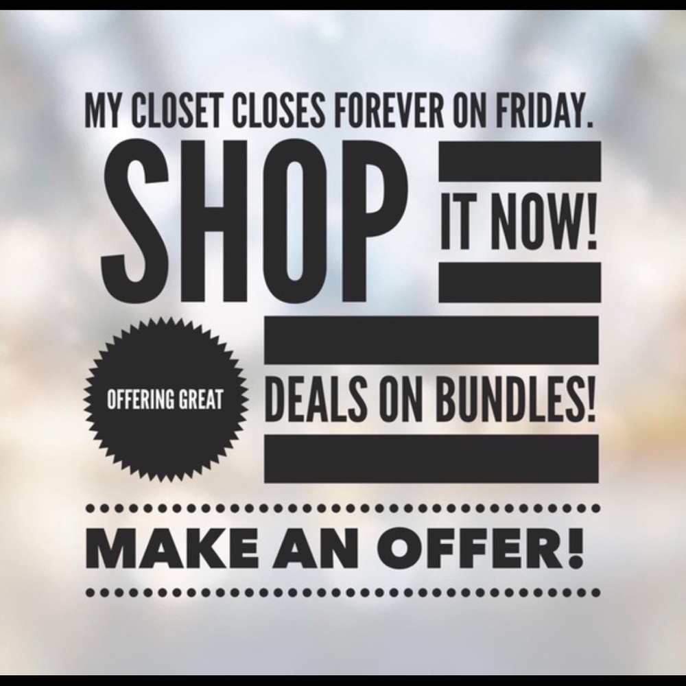 CLOSET CLOSING 4/17